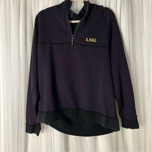 Vintage Tommy Bahama LSU Purple Quarter-Zip Pullover